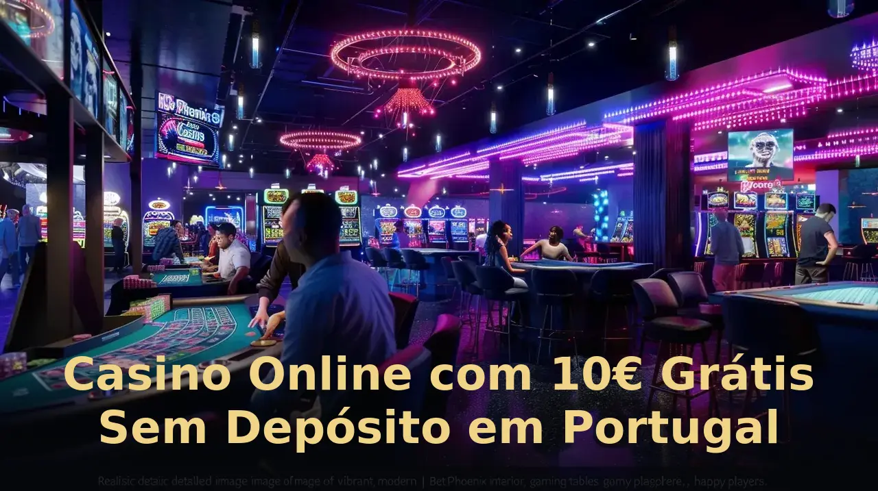 Casino Online com 10€ Grátis Sem Depósito em Portugal