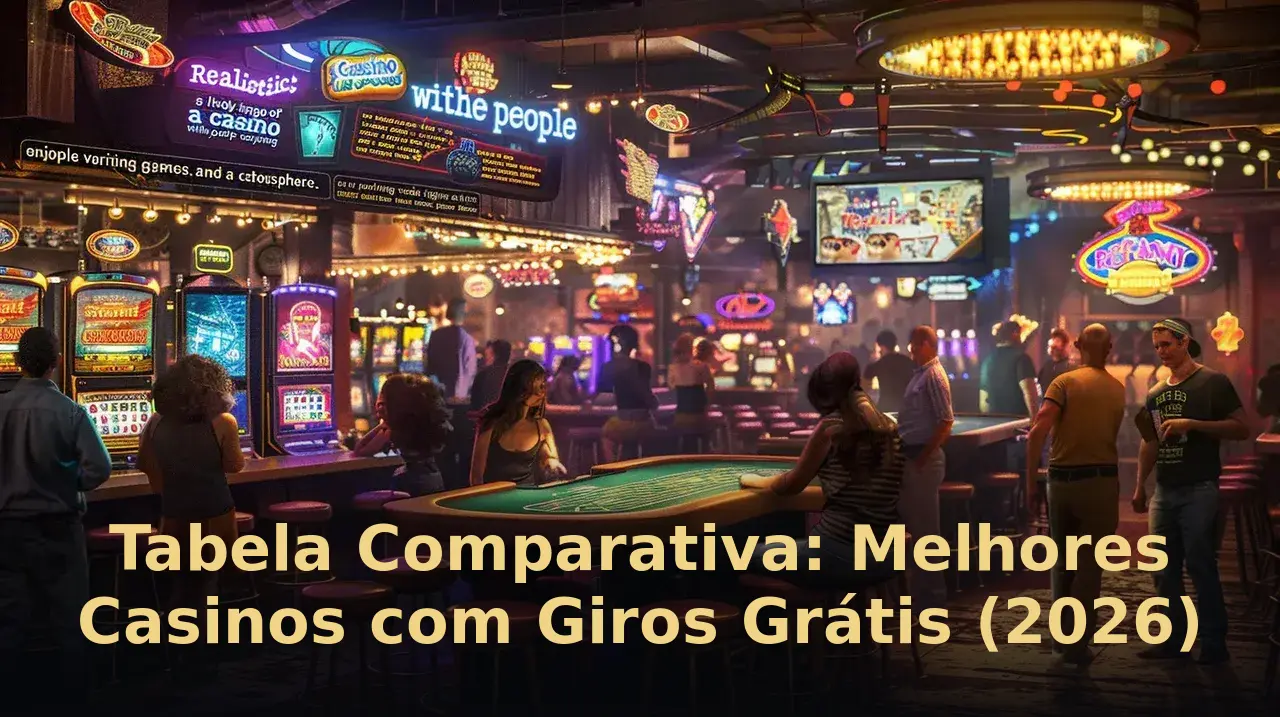 Tabela Comparativa: Melhores Casinos com Giros Grátis (2026)